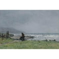 thumbnail image 3 of Joseph Henderson 14x11 Black Modern Framed Museum Art Print Titled - A Windswept Beach, 3 of 5