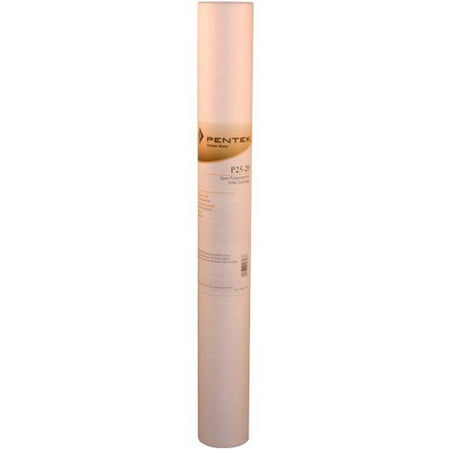 

Pentek P25-20 Spun Polypropylene Filter Cartridge 20 inch x 2-3/8 inch 25 Microns