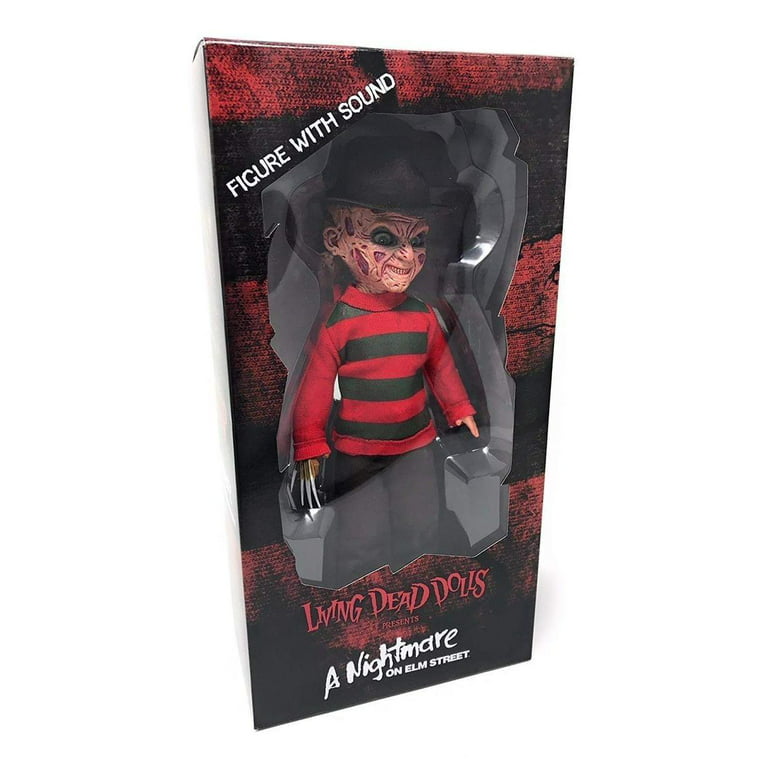 Mezco Living Dead Doll A Nightmare On Elm Street Freddy Krueger Talking Doll