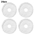 thumbnail image 4 of 4 Pack Upgrade Your Cleaning Routine with Washable Mop Cloths for LYNKBEY M20 Pro Robot Vacuum Reusable Replacement Parts Laisenwei, 4 of 6
