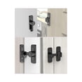 thumbnail image 2 of Pestillos de puerta de alta resistencia, cerradura de puerta de granero de ángulo recto, cerradura antirrobo para puerta corredera de jardín Bl, 2 of 5