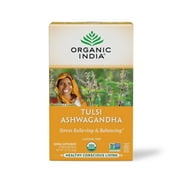 ORGANIC INDIA Tulsi Ashwagandha Herbal Tea - 18 ct