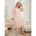 thumbnail image 5 of Plus Size Pajamas Set for Women Soft Nightwear Cute Sleepwear Women's Lounge Sets, 5 of 8