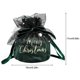thumbnail image 3 of Cateissary Paquete de 4 bolsas de regalo de Navidad, bolsas de decoración con cordón para vacaciones, artesanías de ambiente de Año Nuevo, Kits de decoración para fiestas, 3 of 6