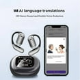 thumbnail image 2 of Vylaras AI Translator Earbuds, Vylaras Earbuds, Vylaras Translator Earbuds, Real Time Translator Earbuds, Vylaras Headsets with Noise Reduction, 144 Languages, Ipx5 Waterproof, LED Display, 2 of 8