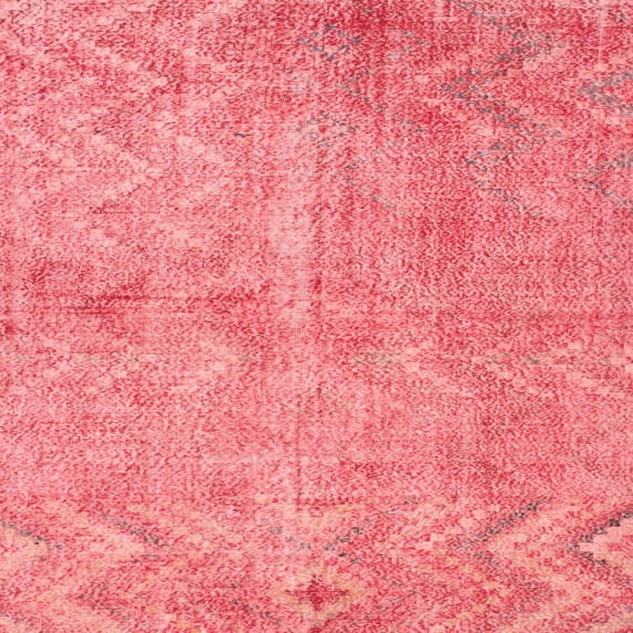 Ahgly Company Indoor Square Traditional Red Persian Area Rugs, 8' Square
