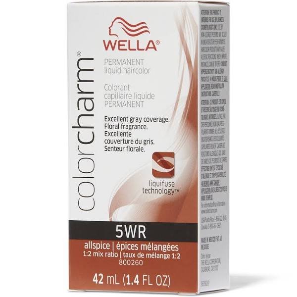 Wella Wella COLOR CHARM, HAIR COLOR Permanent Liquid Haircolor, 5WR