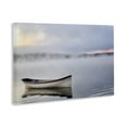thumbnail image 3 of Stupell Industries Tranquil Lake Canoe Canvas Wall Art design by Michael Iacobellis, 24 x 36, 3 of 7