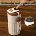 thumbnail image 3 of 15oz/450ml Smart Travel Mug with LED Temperature Display,Stainless Steel Vacuum Insulated Coffee Thermos & Tumbler,Leak-Proof Portable Cup for Hot/Cold Beverages, 3 of 8