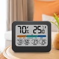 thumbnail image 2 of Household Large Screen Digital Display Temperature and Humidity Meter Multifunctional Home Color Screen Temperature Meter and Hygrometer, 2 of 9