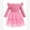 Pink, variant on IDOPIP Toddler Girls Sequins Velvet Tutu Dress Glitter Christmas Tiered Mesh Dress 18-24 Month Green