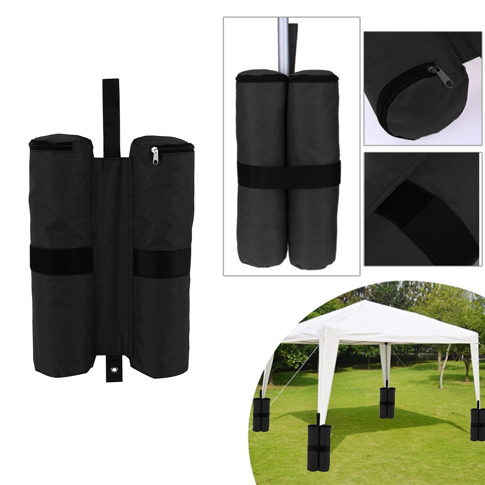 Beach Fixed Sand Bags Tent Sandbag Portable Canopy Black Weighted Fixing Bag 6T