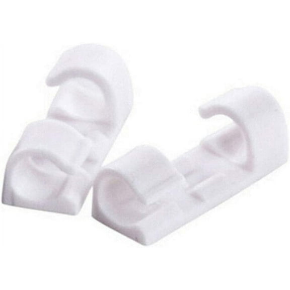 20Pcs Self-Adhesive Cable Clips,Wire Storage Clips Buckle Securing Cable Clamp Data Line Finishing Organizer,Wire Holder Cords Organizer for Tidy Clean Home Office