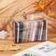 thumbnail image 5 of Organizador de fundas transparentes para teléfono, 10 x 3,58 x 7,2 pulgadas, de plástico PET, apilable, rectangular, multifuncional, con tapa., 5 of 6