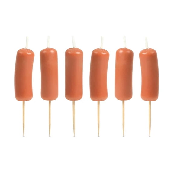 Fred Sausage Party Candles