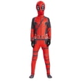 thumbnail image 1 of Mono Con Máscara Superhéroe Disfraz Deadpool Transpirable para Fiesta Halloween, 1 of 9