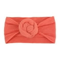 thumbnail image 4 of CUZIBR Toddler Baby Girls Headband Solid Color Soft Headwrap Cute Bow Elastic Hairbands Photography Travel Party Birthday Wedding Fashionable Hair Accessories 3 Pcs Sets,D,One Size, 4 of 5