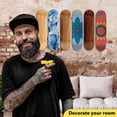 thumbnail image 6 of Skateboard Wall Mount, 1 Pack Skateboard Wall Hanger Upgraded Acrylic HoverMount Skateboard Mount Rack Holder for Skateboard Deck Display Decoration & Storage, 6 of 8