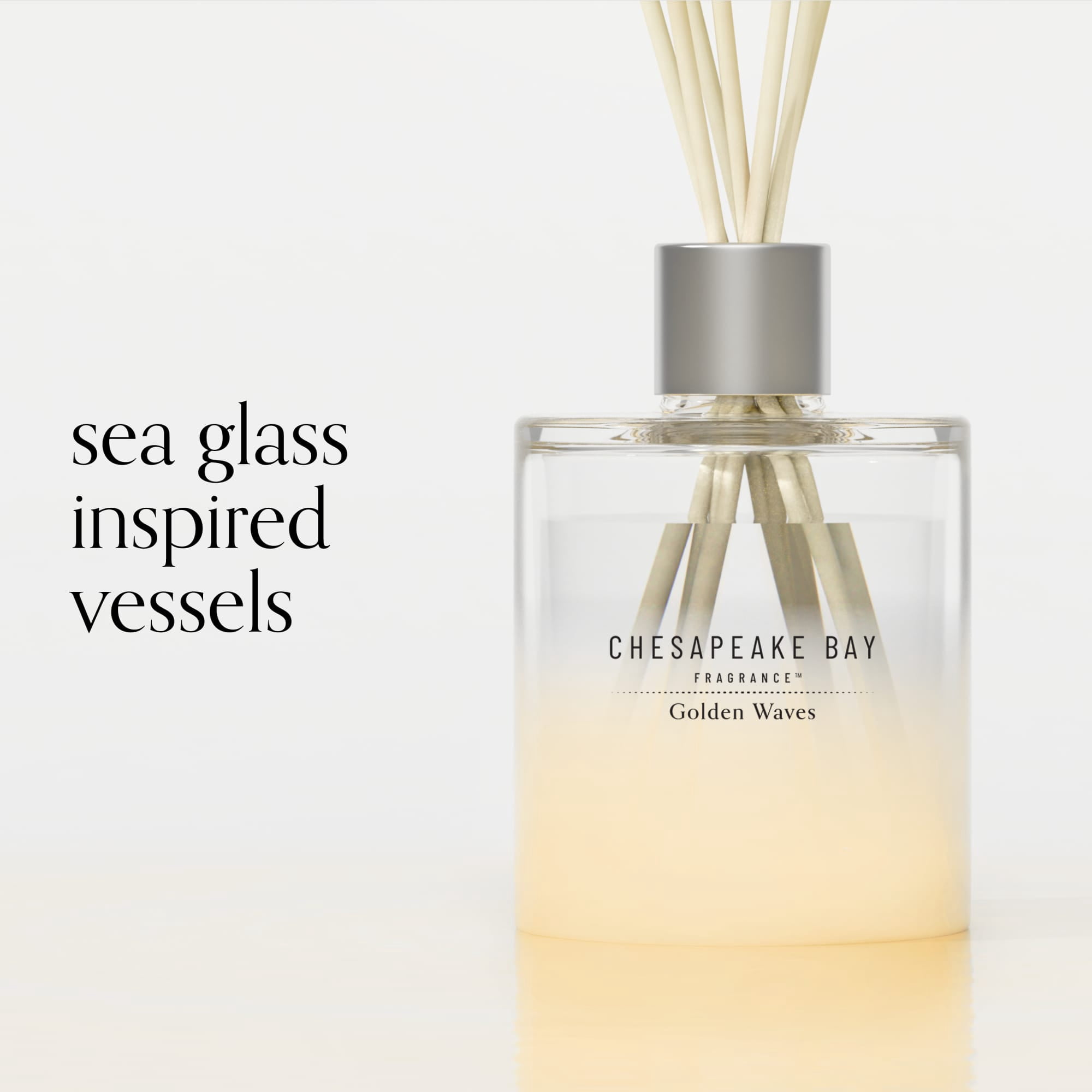 Chesapeake Bay Reed Diffuser 5.7 oz | Golden Waves Scent