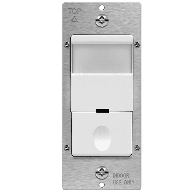 TOPGREENER Motion Sensor Light Switch, PIR Occupancy Vacancy Detector, Single Pole, NEUTRAL Wire