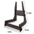 thumbnail image 7 of Wood Electric Guitar Floor Stand Detachable for Acoustic Guitar Ukulele Bass, 7 of 7