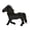 Black, variant on BESTSKY Furbys for Girls Rideable Pony Body Pillow Large Horse Plush Toy Funny Stuff Black Style 3