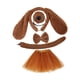 thumbnail image 3 of Conjunto de orejas y cola de cachorro, aro para el pelo de cachorro, accesorios para el cabello, tocado con orejas Marrón con Falda, 3 of 9