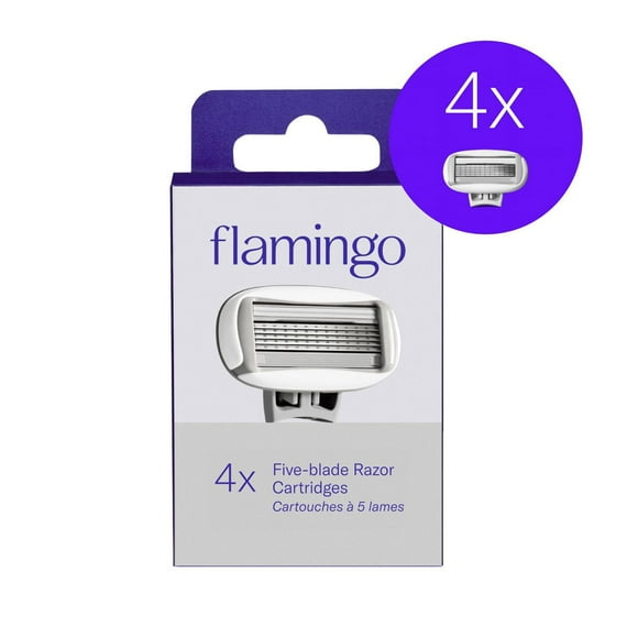 Flamingo Women's Razor Blades - 4ct