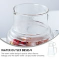 thumbnail image 6 of Pitcher with Lid Glass Tea Cooler Cold Water Jug Night Stand Fruit Kettle Household, 6 of 6