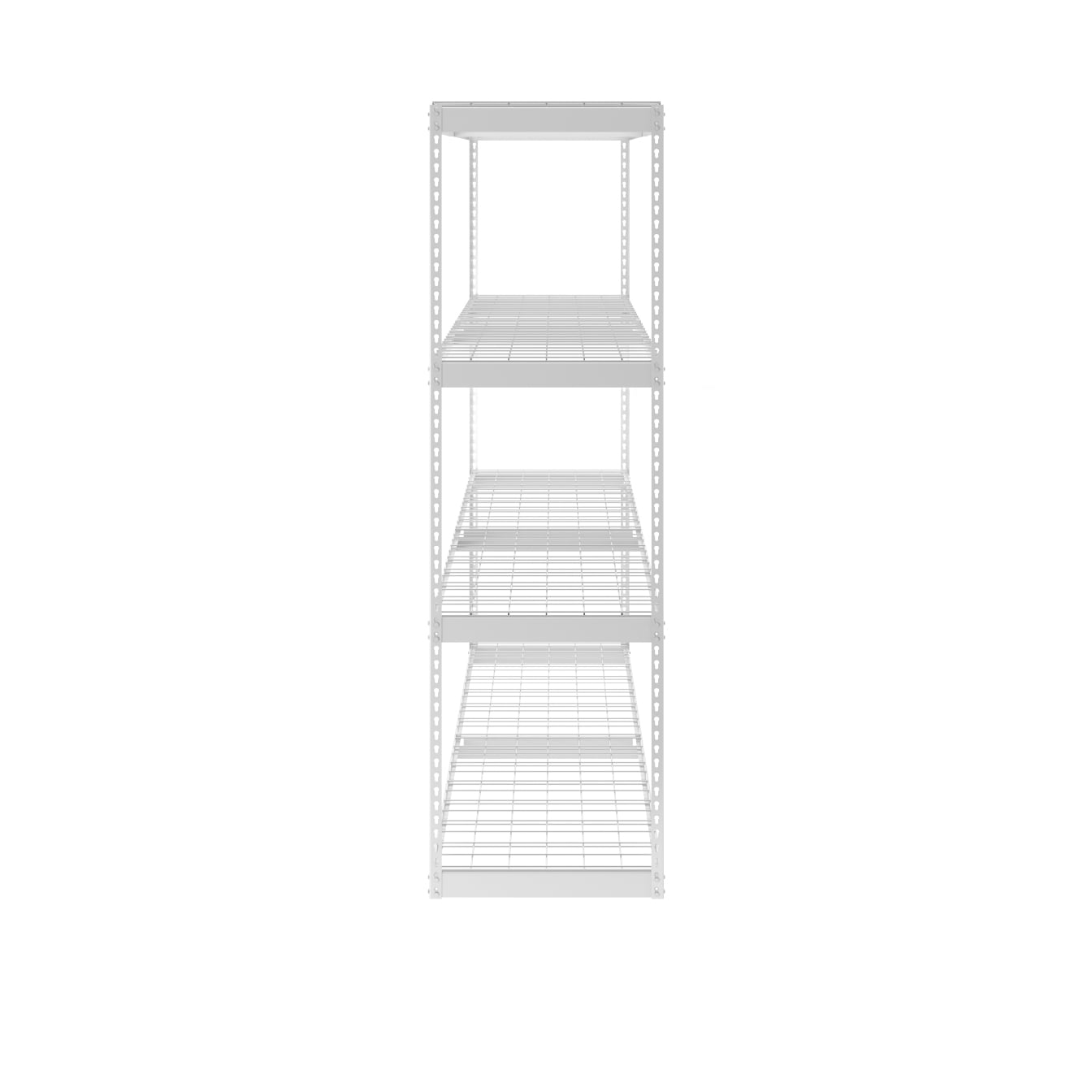 MonsterRAX 24" x 92" x 84" Garage Shelving Rack - White