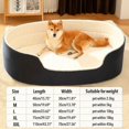 thumbnail image 1 of Pet Dog Bed Warm Cushion for Small Medium Large Dogs Sleeping Beds Waterproof Baskets Cats House Kennel Mat Blanket Pet Products ShopWise Round, 1 of 15