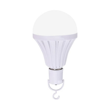 

Xewsqmlo 2pcs 5/7/9/12W Emergency Bulb Light Household E27 LED Bulb (9W Hook With Switch)