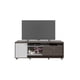 thumbnail image 2 of Rack Para Tv 65 Pulgadas Cafe/blanco 3 Puertas Con Ruedas, 2 of 6