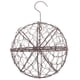 thumbnail image 1 of Macetas colgantes de hierro, jardinera de cesta de metal, soporte para flores, para interiores y Forma de bola de 15 cm, 1 of 9