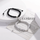 thumbnail image 3 of 2 Pulseras Pareja Con Imán Love Regalo Para Mujer Hombres Xtellar blanco, 3 of 4