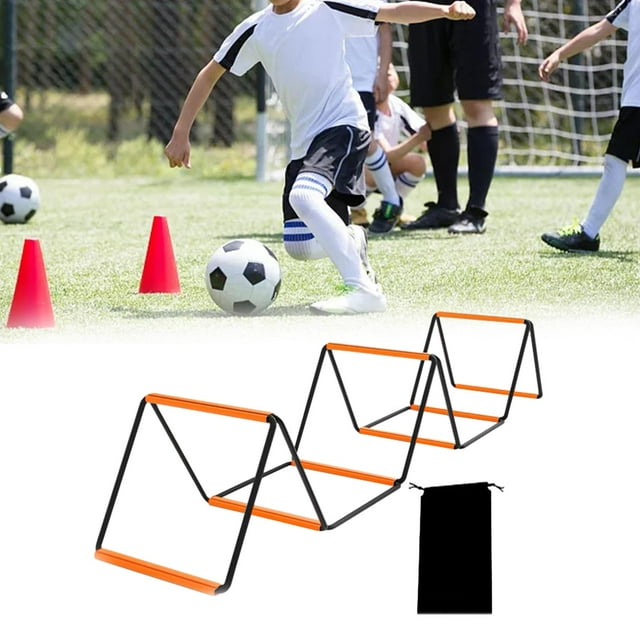 Escalera de agilidad para fútbol, equipo de entrenamiento, escalera portátil con bolsa de transporte, entrenamiento físico, escalera de velocidad para 32 m DYNWAVEMX Escalera de agilidad
