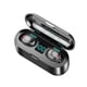 thumbnail image 1 of Bearachild Auriculares Bluetooth 5.0 Auriculares inalámbricos verdaderos HIFI Reducción de ruido Auriculares intrauditivos Emparejamiento automático Cables de audio/vídeo negro, 1 of 1