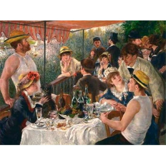 Selected Artworks PDX3PR2643LARGE Luncheon of The Boating Party Poster Print by Pierre-Auguste Renoir, 22 x 28 - Large