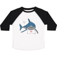 thumbnail image 3 of Inktastic Shark Dinner Boys or Girls Toddler T-Shirt, 3 of 5
