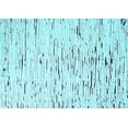 thumbnail image 1 of Ahgly Company Indoor Rectangle Solid Light Blue Modern Area Rugs, 4' x 6', 1 of 4