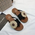 thumbnail image 6 of VerPetridure Sandals For Women Summer Daily Flip-Flops Leisure Beach Flower Women'S Flat Beach Slippers, 6 of 6