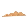 thumbnail image 1 of Perchero de pared para sombreros, versátil, ahorra espacio, rústico, de madera, gancho de pared para Marrón, 1 of 7