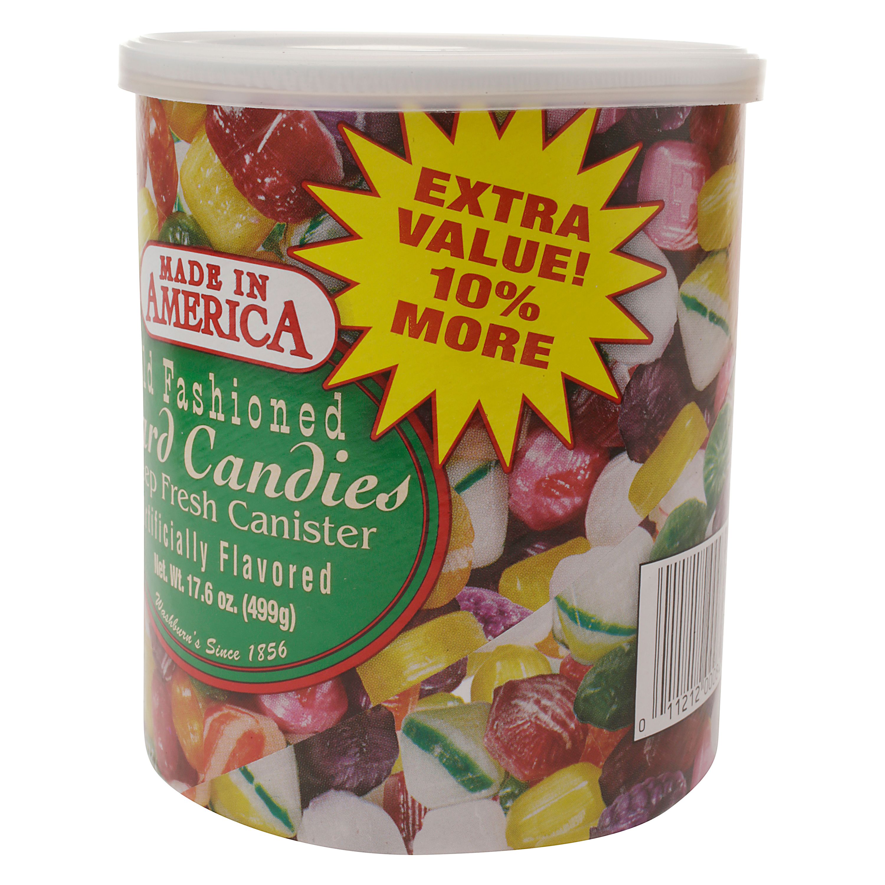 Washburns Extra Value Old Fashioned Hard Candies 176 Oz 