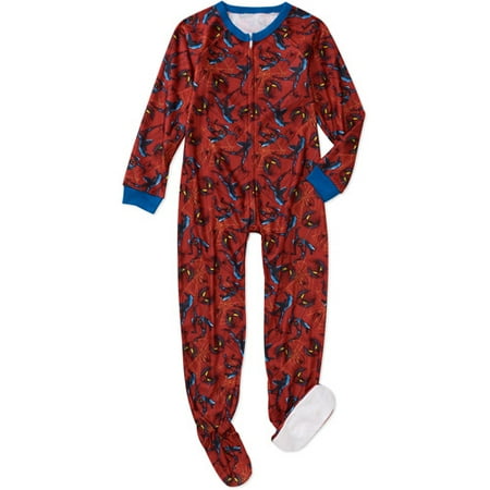 spiderman footie pajamas for adults