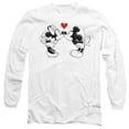 thumbnail image 1 of Disney T-Shirt Adulte Mickey & Minnie Mouse Croquis Baiser Saint-Valentin, 1 of 4