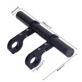 thumbnail image 2 of Yuarrent Barra de extensión para bicicleta de 10/20cm, barra extensora para manillar de bicicleta de montaña o carretera, soporte para velocímetro, Ciclismo Negro y Carbono 20 centímetros Yuarrent OD2865-10B, 2 of 6