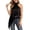 Tank 33#Black, variant on Women's Tank Tops Elegant Asymmetrical Halter Neck Satin Camisole with Lace Trim Detail for Formal Business Summer Daily Wear