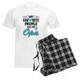 thumbnail image 5 of CafePress - My Favorite People Call Me Opa Pajamas - Men's Light Loose Fit Cotton Pajama Set, 5 of 7