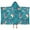 Colorful Fantasy Creatures, variant on Colorful Fantasy Food Elements Pattern Hooded Bath Towel,50"x30" for Ages 3 To 12 Kids, Quick Dry Lightweight Soft Microfiber Hood Beach Towel Cover Up for Kids
