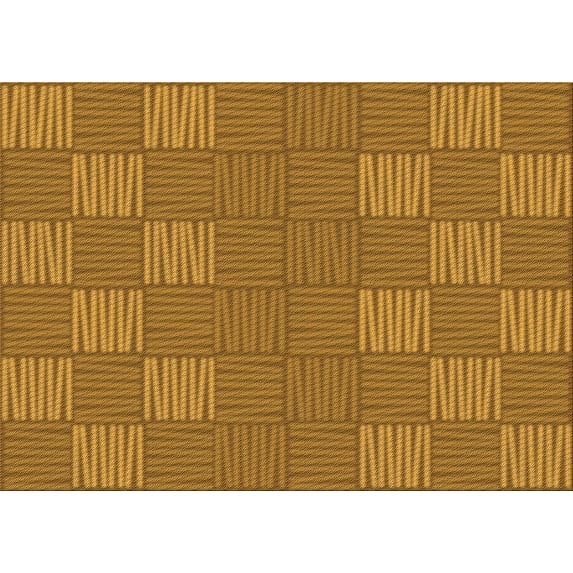 Ahgly Company Indoor Rectangle Patterned Mahogany Brown Area Rugs, 5' x 7'